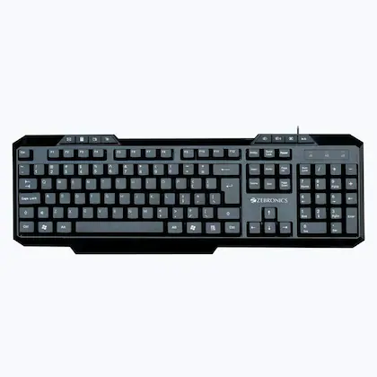 Zebronics KM2000 Wired Keyboard - Black