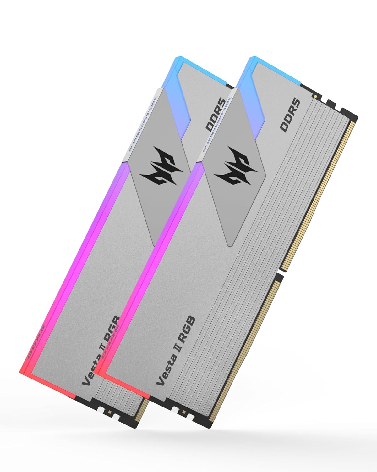 Acer Predator Vesta II RGB Series 32GB (16GBx2) DDR5 6000MHz Desktop Ram (Silver) BL-9BWWR-379