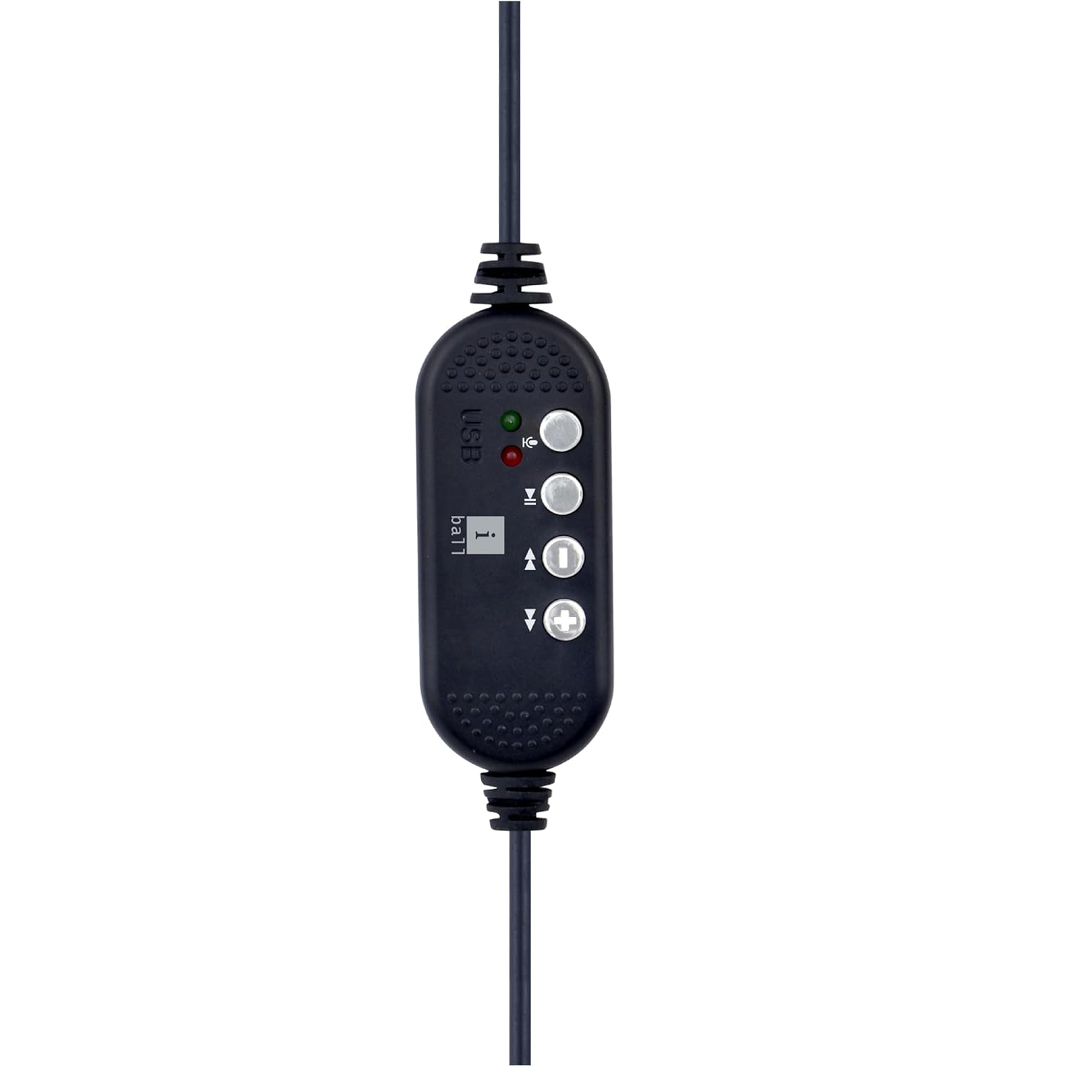 iBall Upbeat USB Headset-Adjustable Boom Mic,  Easy Access Controller, USB Headset with Mic- Ideal for Call/Meeting/Classes