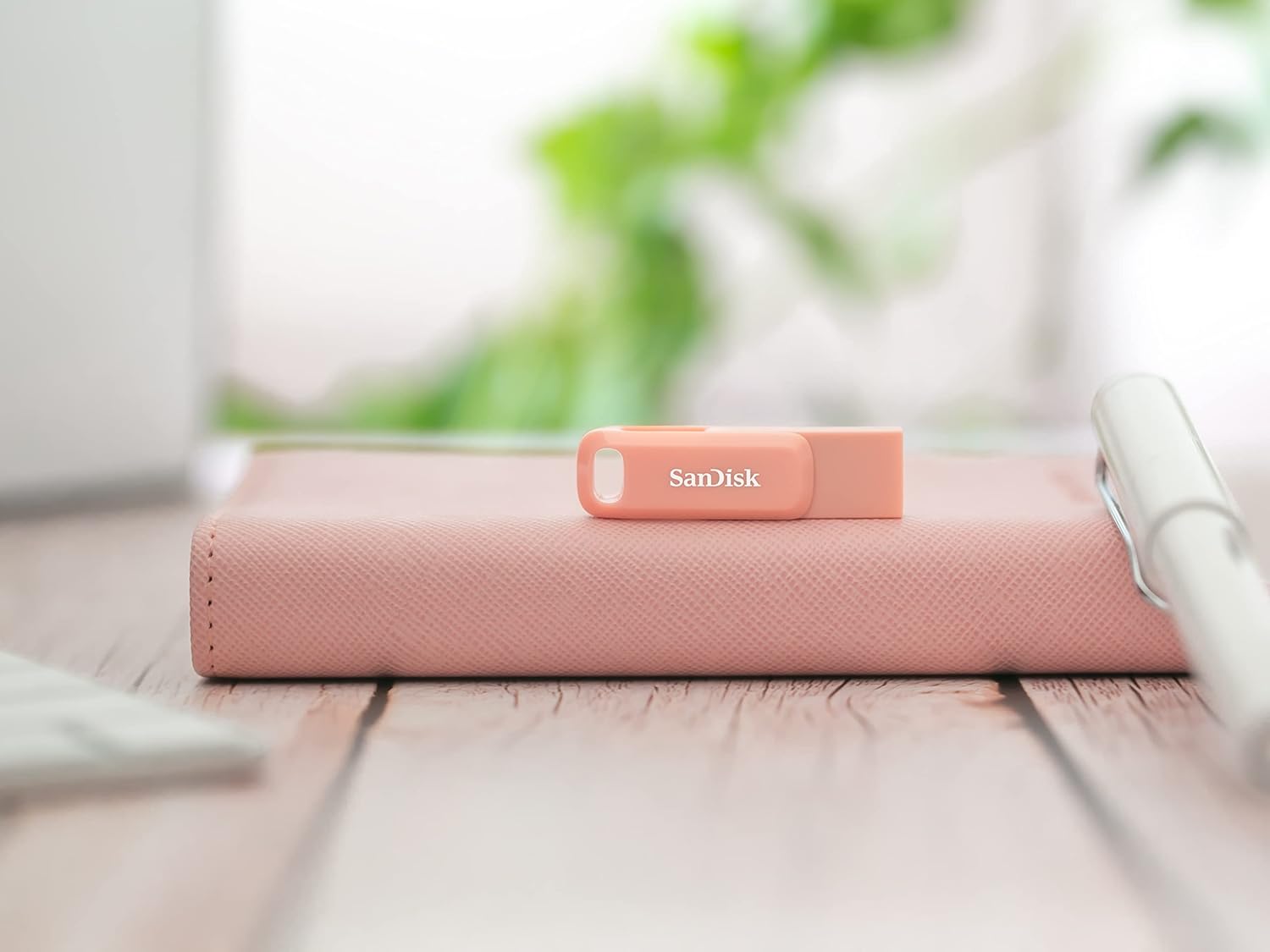 SanDisk Ultra Dual Drive Go C3 64GB USB3.0 Type C Pendrive for Mobile-Peach
