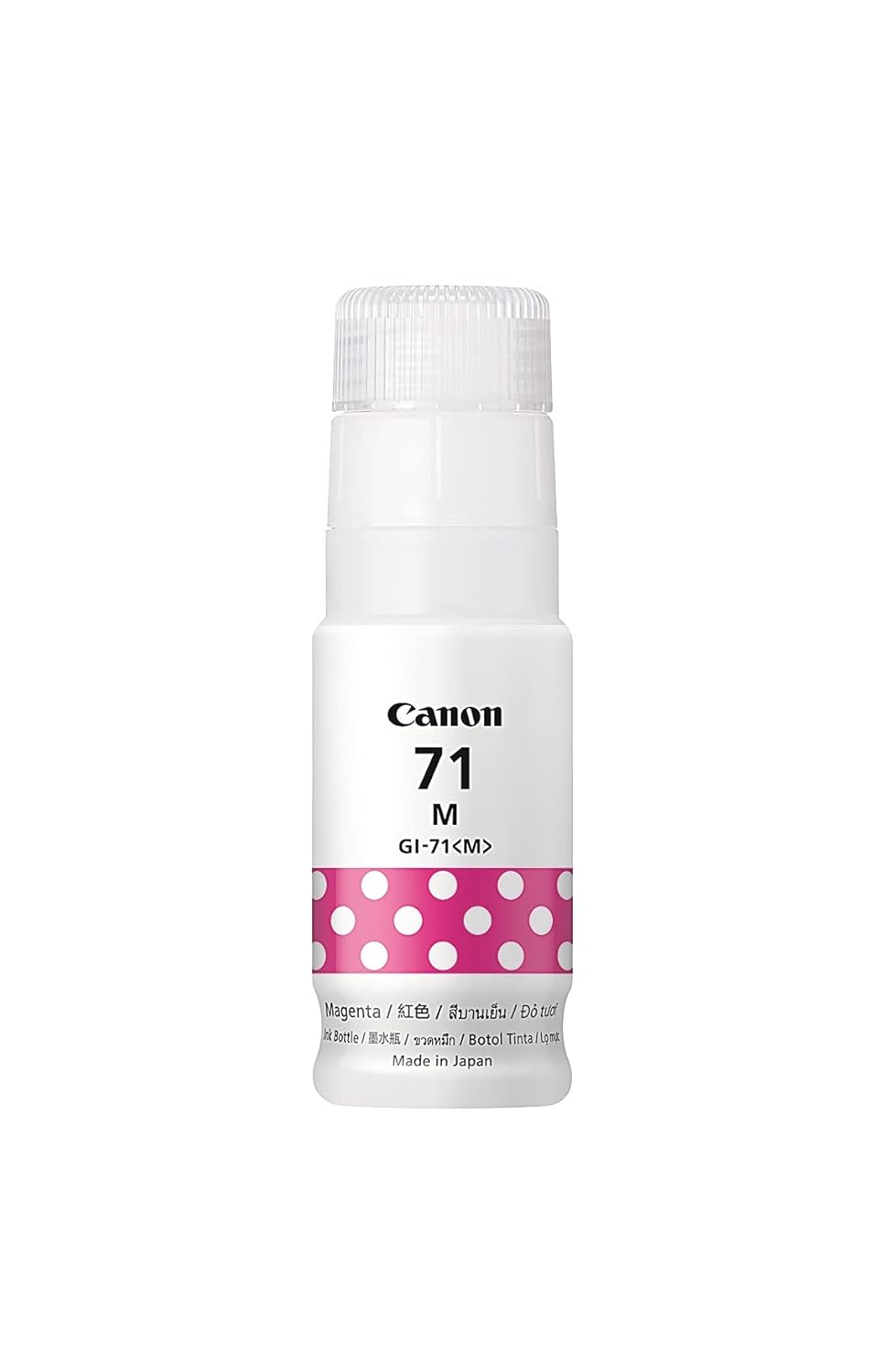 Canon PIXMA GI71 Magenta Ink bottle Compatible for G1020,G2020,G3020,G2060,G3060, G1737,G2770,G3770,G4770, G1730,G2730,G3730
