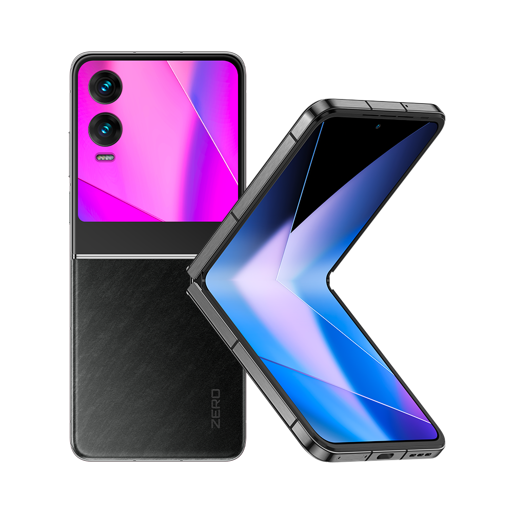 Infinix Zero Flip 5G Smart Phone X6962- (Rock Black, 512 GB)  (8 GB RAM), 4720 mAh Battery, Dual 50MP Back Camera, 50MP Front Camera
