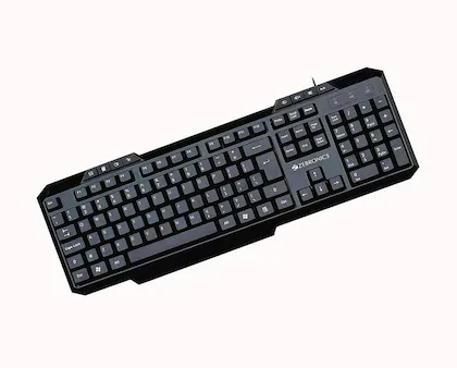 Zebronics KM2000 Wired Keyboard - Black
