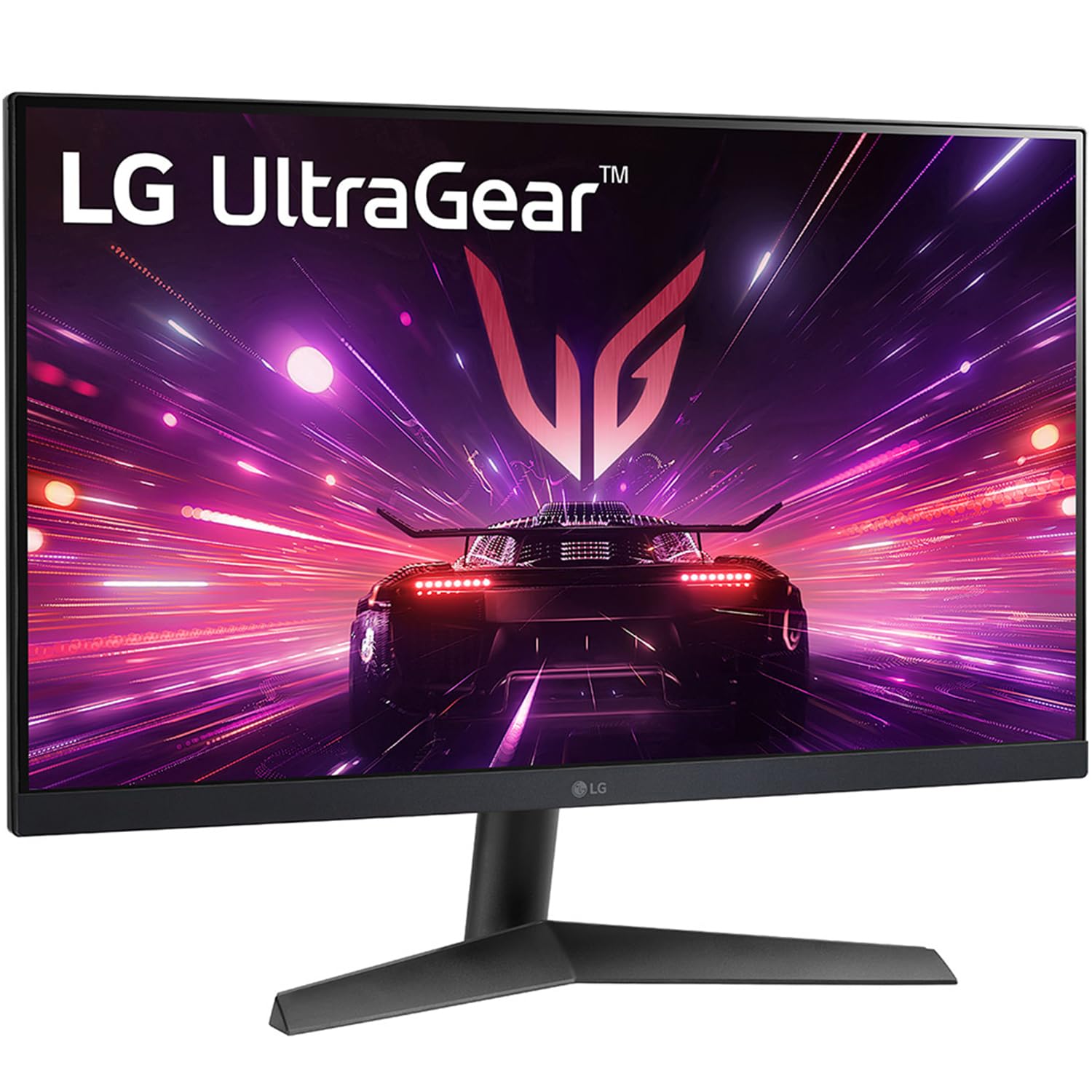 LG 24GS60F-B 24"Inches Ultra gear™ FHD IPS Gaming Monitor, 1ms (GTG), 180Hz, HDR10,FPS Counter, NVIDIA G-SYNC Compatible, AMD Free Sync, HDMI, DP, Headphone Out, virtually Borderless with Tilt, Black  