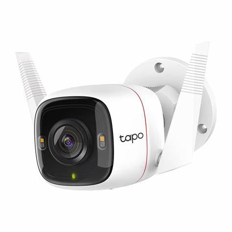 TP-Link Tapo C320WS 4MP 2K Outdoor CCTV Security Camera (IP66 Weatherproof, White)