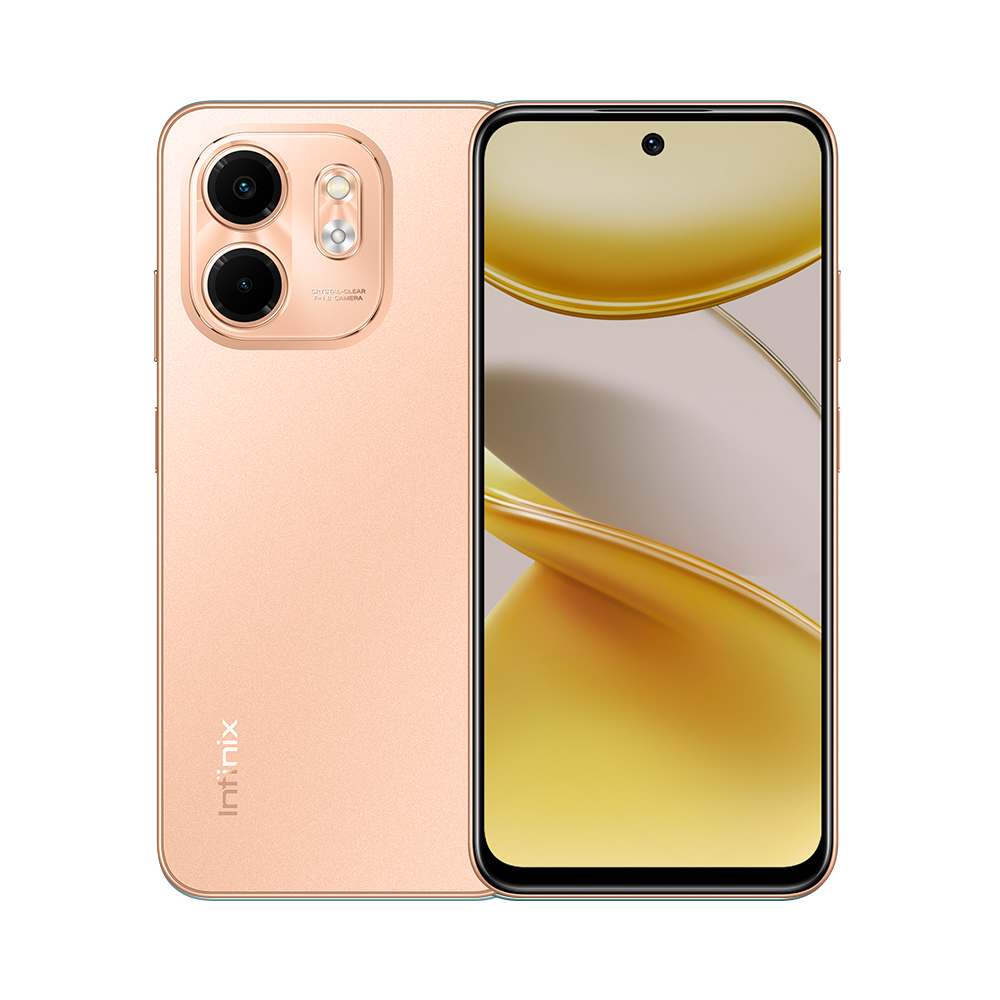 Infinix SMART 9 HD Smart Phone X6532C- (Coral Gold, 64 GB)  (3 GB RAM), 17.02 cm (6.7 inch) HD+ Display, 13MP Rear Camera, 8MP Front Camera, 5000 mAh Battery.