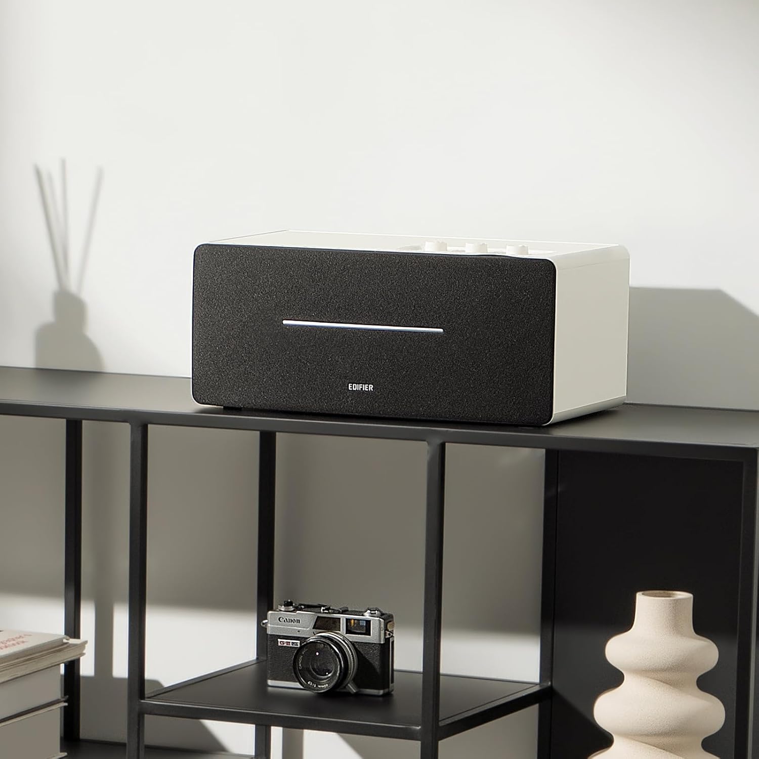 Edifier D12 Integrated Stereo Speakers- White