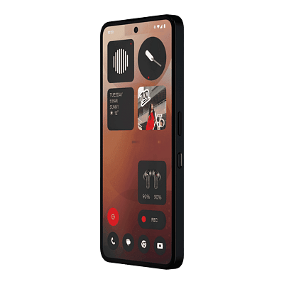 Nothing Phone (3a) Pro 5G Smart Phone- Black (12GB RAM, 256GB Storage), 17.2 cm (6.77 inch) 120Hz Flexible AMOLED Display, 50MP + 50MP + 8MP Rear Camera, 5000 mAh Battery
