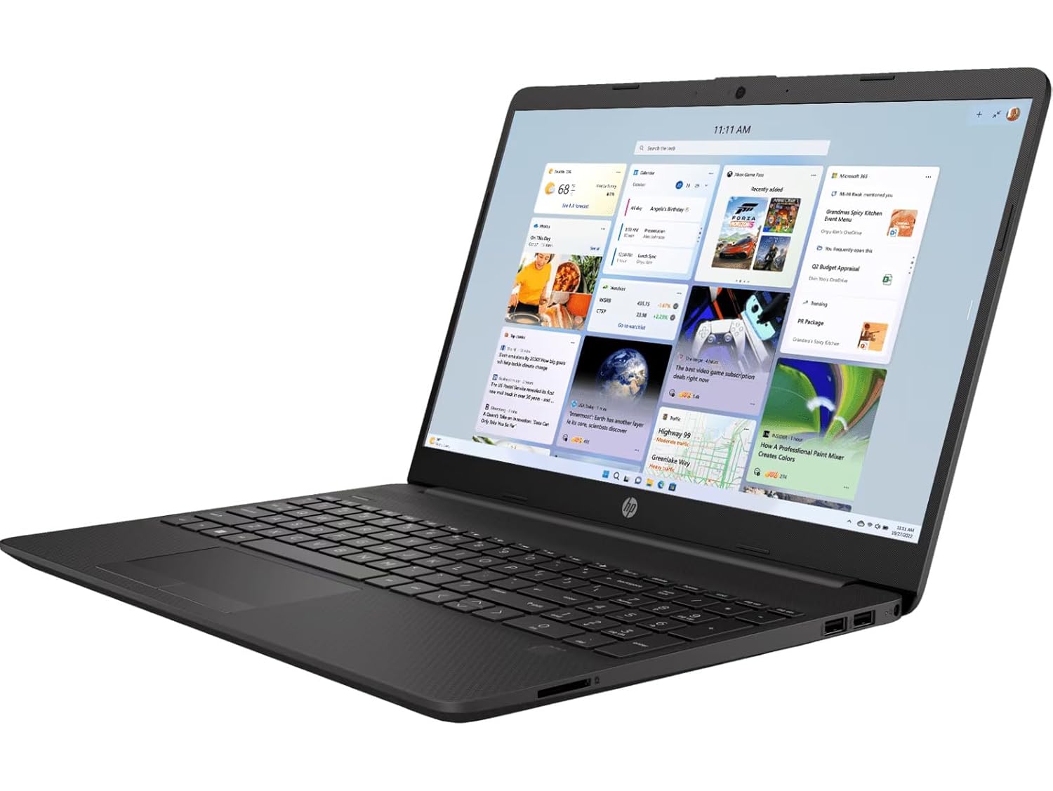 HP 250R G9 Intel Core i3 13th Gen 1315U Laptop - (8GB/512GB SSD/Intel UHD Graphics/Windows 11 Home) Thin and Light Business Laptop/15.6" (39.62cm)- Ash Grey