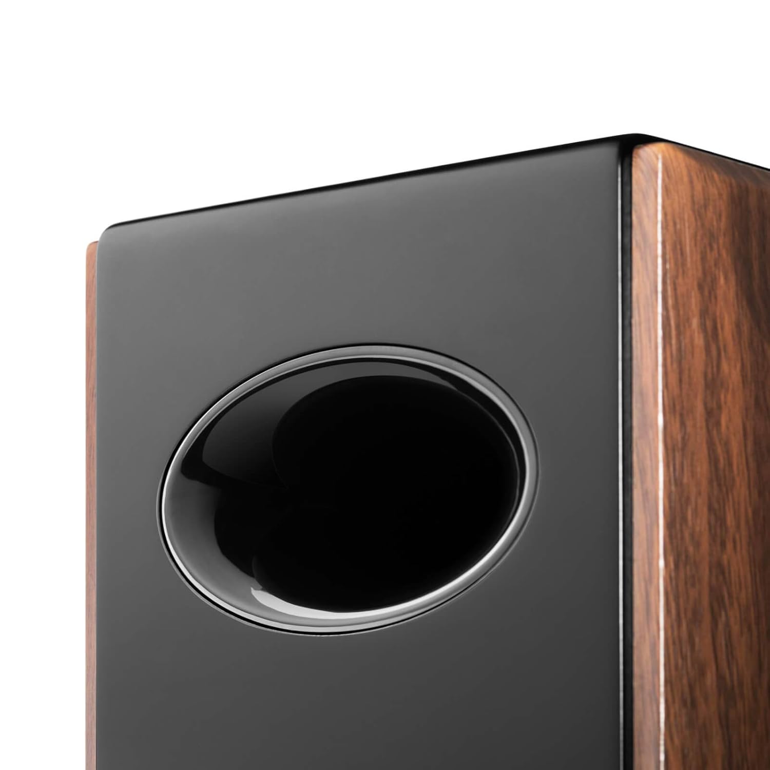 Edifier S2000MKIII Powered Bluetooth Bookshelf 2.0 Speakers - Near-Field Active Tri-Amped 130w Studio Monitor Speakers for Audiophiles with Wireless, Line-in and Optical Input- Brown