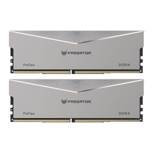 Acer Predator Pallas Series 32GB (16GBx2) DDR4 3200MHz Desktop Ram (Silver) BL.9BWWR.344 