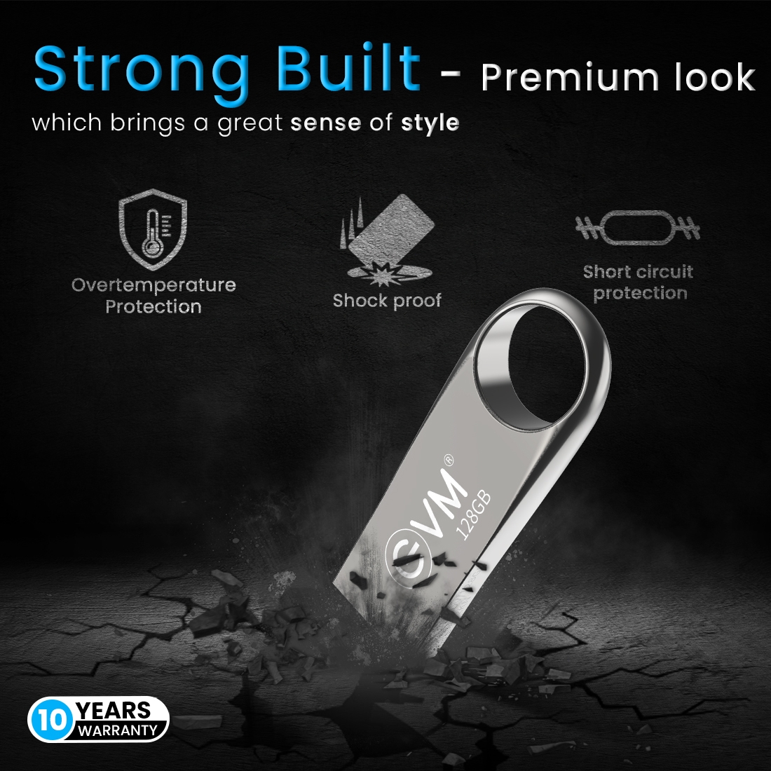 EVM 128GB ENVAULT USB 2.0 PENDRIVE