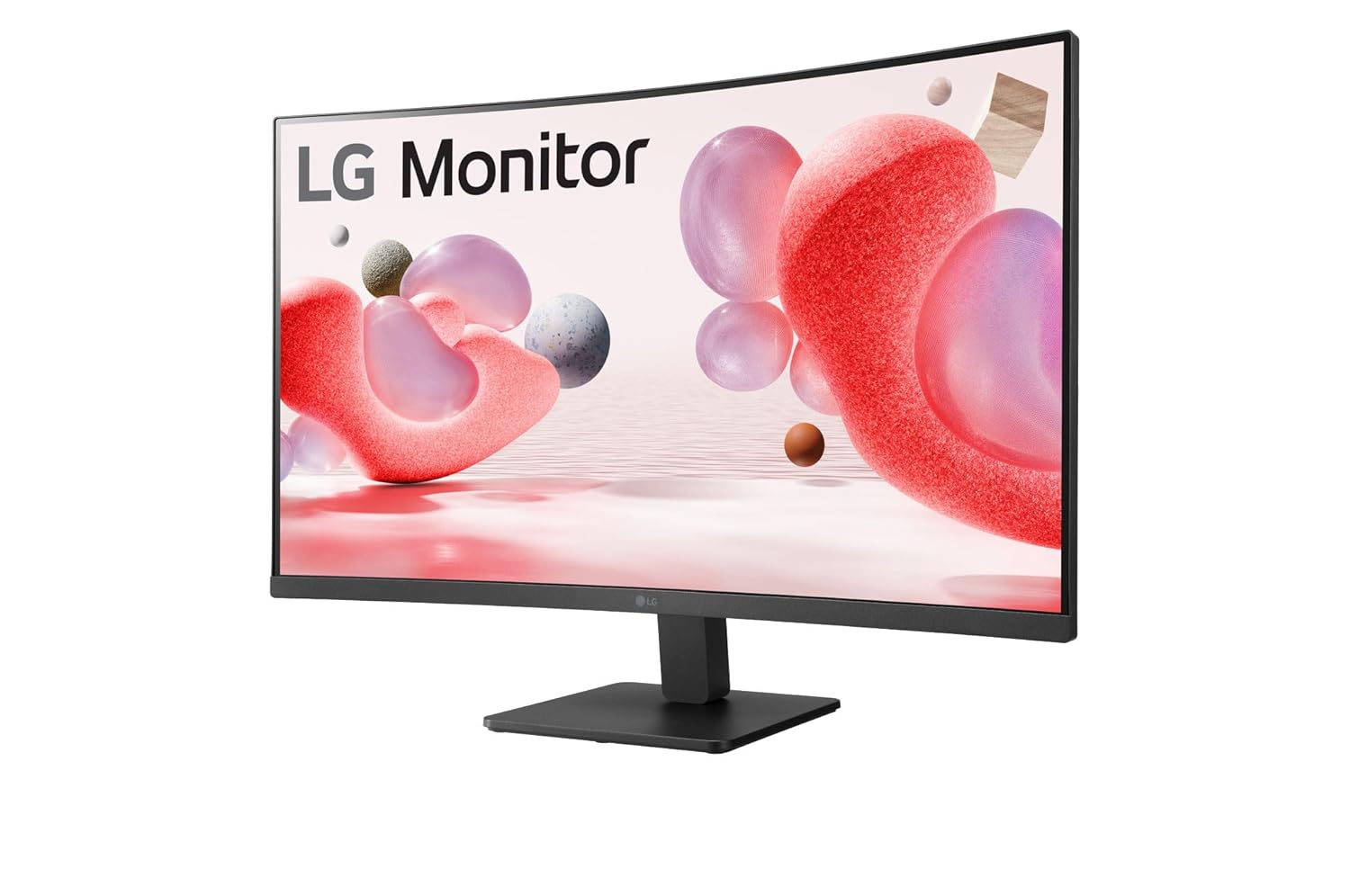 LG 32MR50C-B (32 Inch) Full HD Curved Monitor (1920 x 1080) with 100Hz, 5ms, VA Panel, Flicker Safe,3-Side Virtually Borderless - Black 