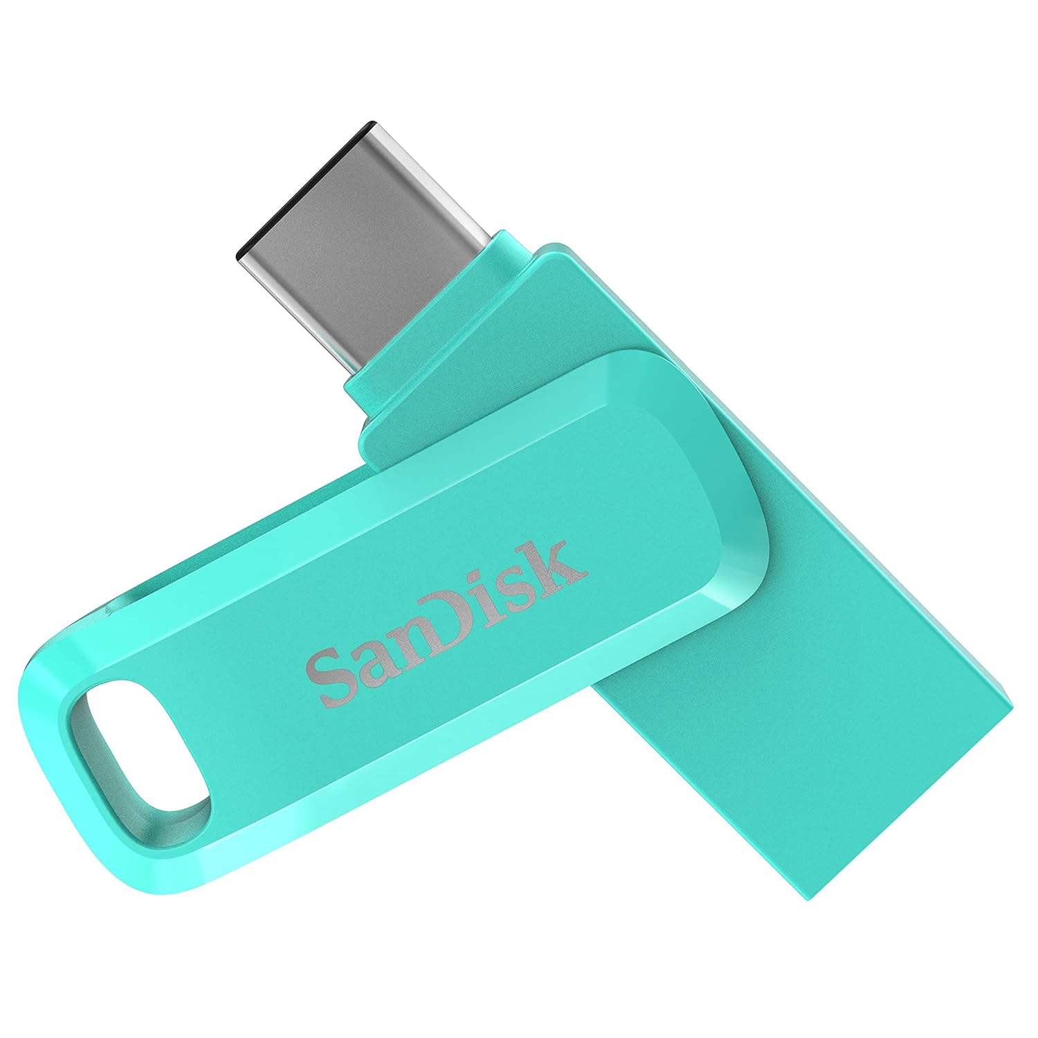 SanDisk Ultra Dual Drive Go C3 256GB USB3.0 Type C Pendrive for Mobile- Mint Green