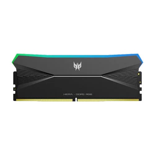 Acer Predator Hera RGB 96GB (48GBx2) 6000MHz CL28 DDR5 RAM, Black, BL-9BWWR-682