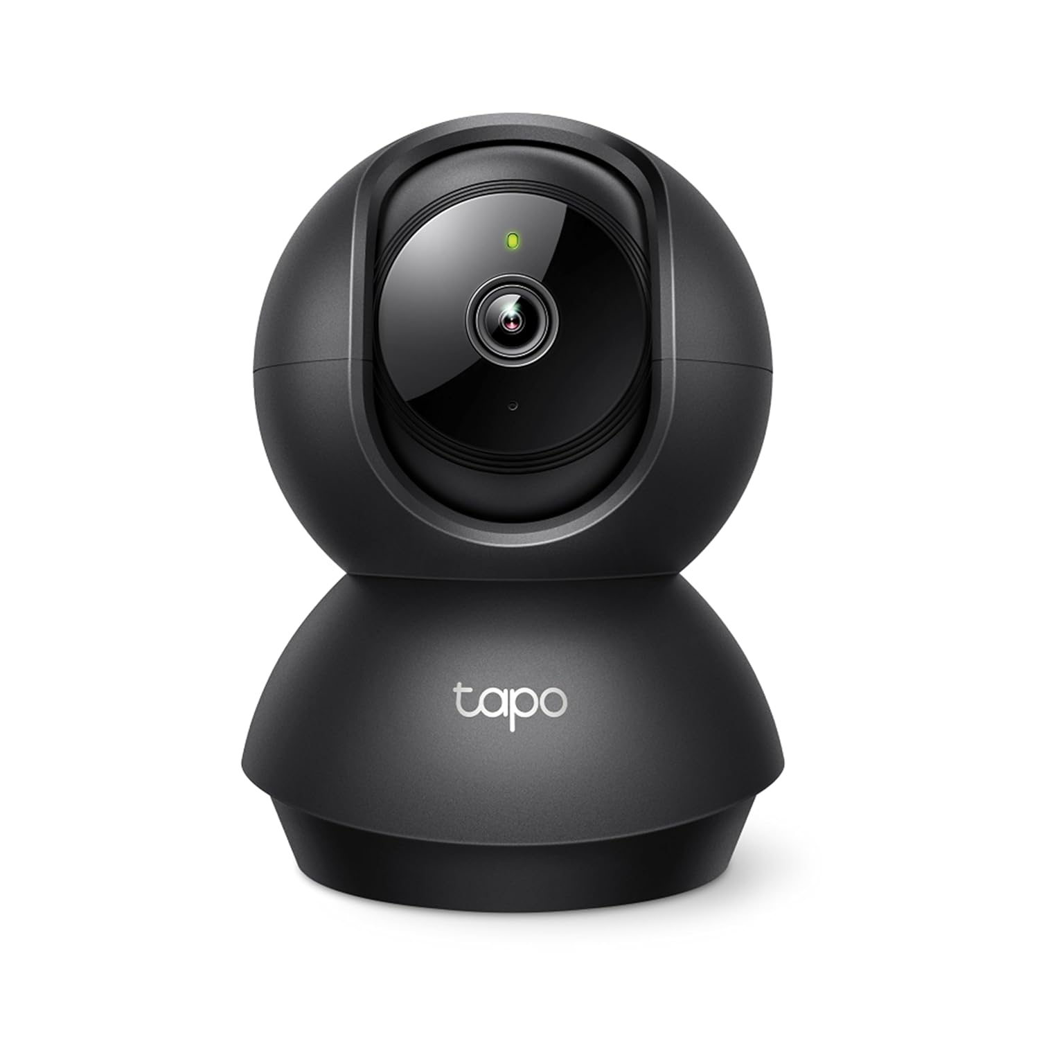 TP-Link Tapo C201 2MP 1080p Full HD Pan/Tilt Home Security Wi-Fi Smart Camera, Alexa Enabled, 2-Way Audio,  Night Vision, Motion Detection, Sound and Light Alarm- Black