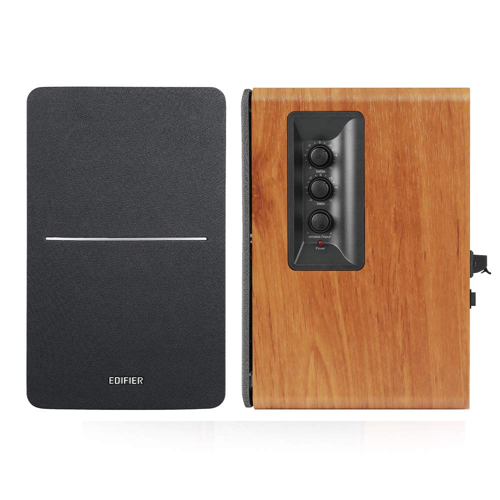 Edifier R1280DBs Active Bluetooth Bookshelf Speakers- Brown