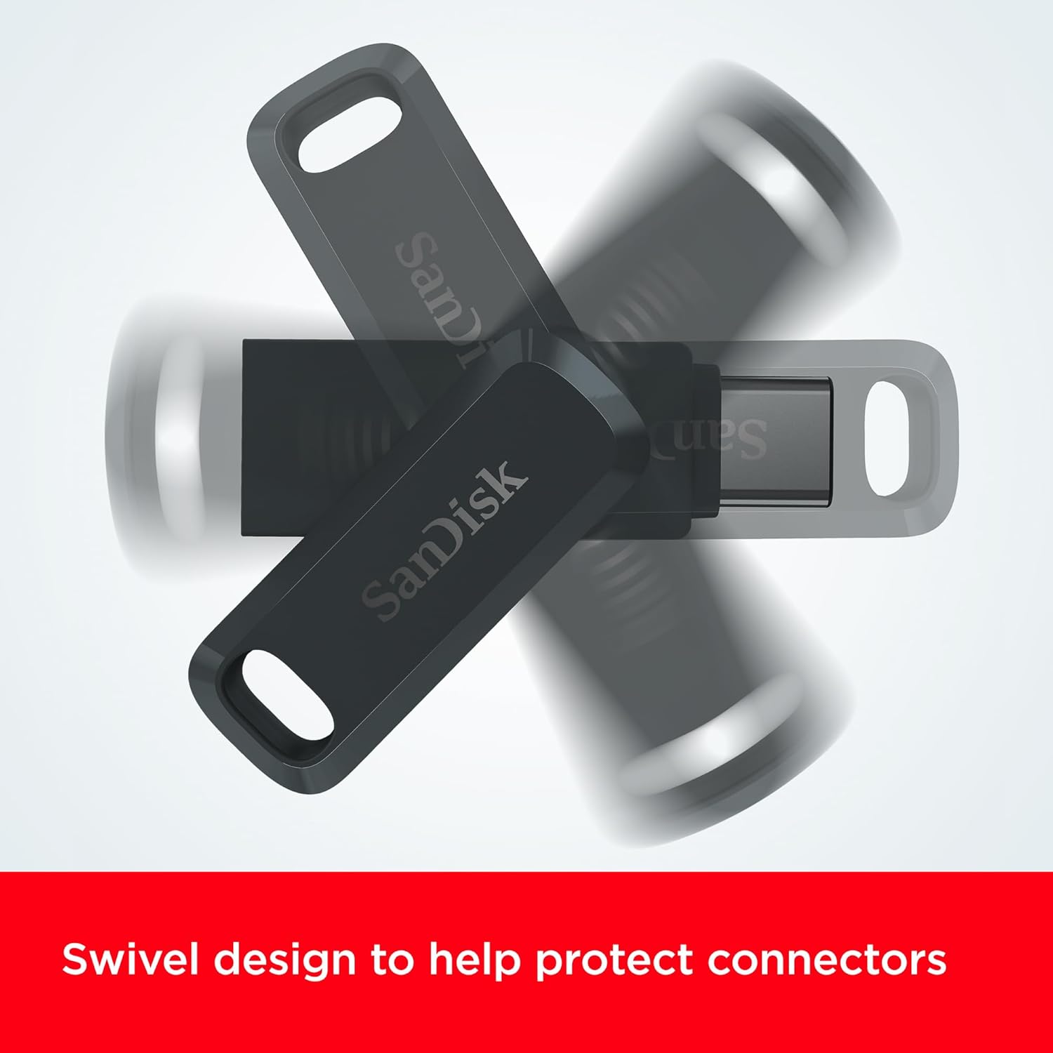 SanDisk Ultra Dual Drive Go C3 512GB USB3.0 Type C Pendrive for Mobile- Black 