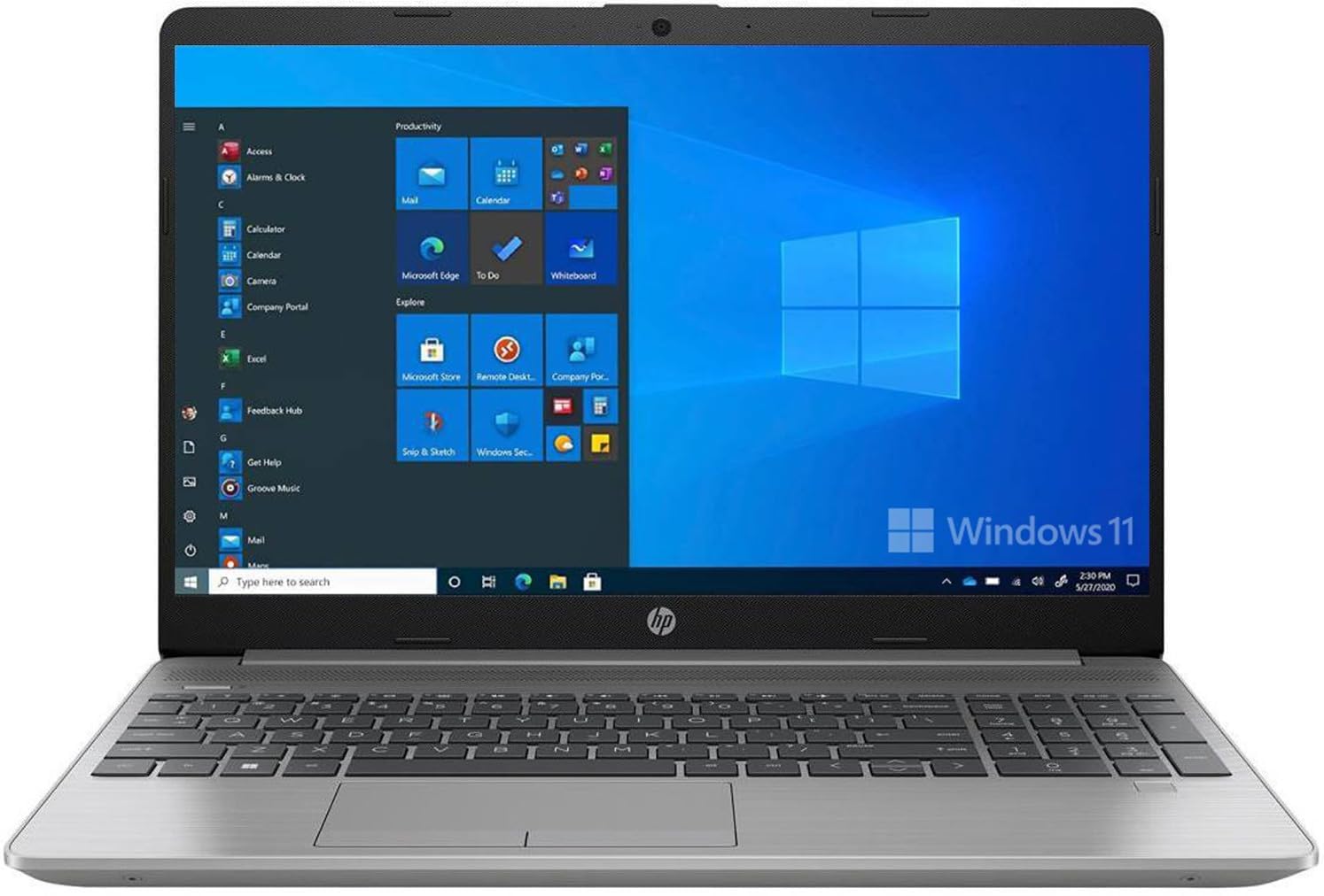 HP 250 G9 Intel® Core™ i7 12th Gen 1215U Laptop, 8GB RAM/512GB SSD/HD/(15.6) 39.62 cm, Windows 11- Silver