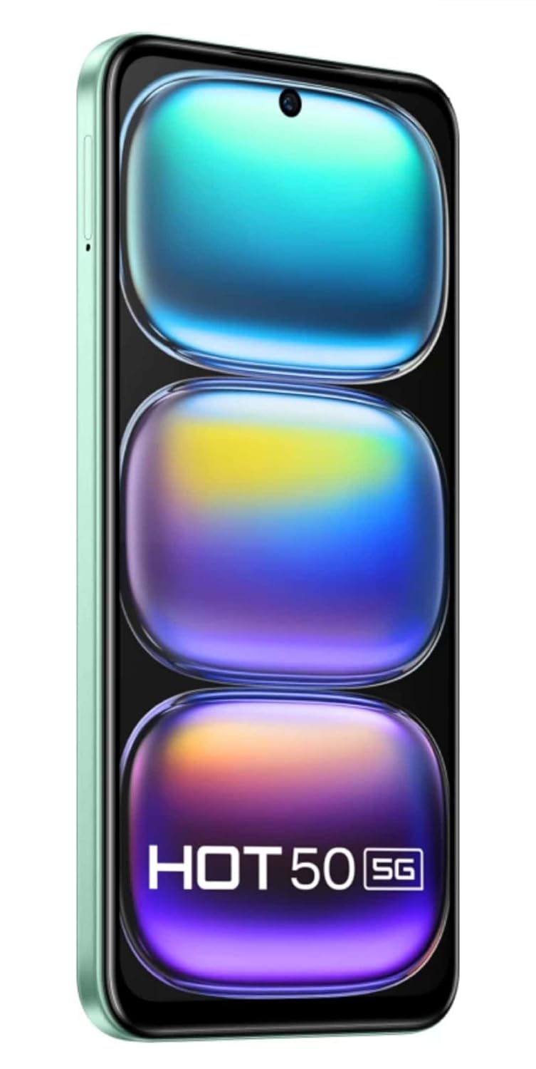 Infinix Hot 50 5G Smart Phone X6720, (Sage Green, 128 GB) (8 GB RAM) Main Camera 48MP and 8MP Front, 17.02 cm (6.7 inch) HD+ Display
