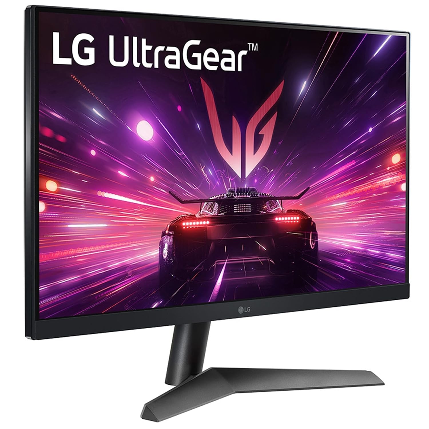 LG 24GS60F-B 24"Inches Ultra gear™ FHD IPS Gaming Monitor, 1ms (GTG), 180Hz, HDR10,FPS Counter, NVIDIA G-SYNC Compatible, AMD Free Sync, HDMI, DP, Headphone Out, virtually Borderless with Tilt, Black  
