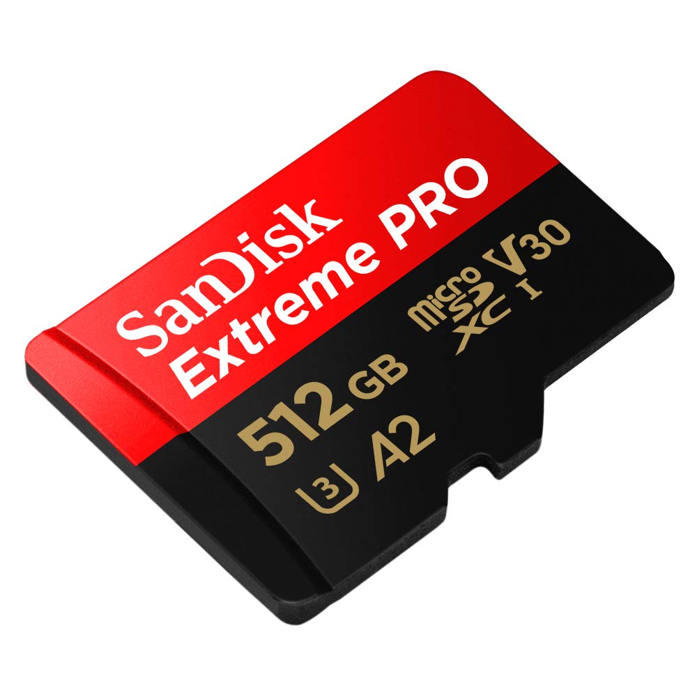 SanDisk Extreme Pro 512GB microSDXC UHS-I Memory Card