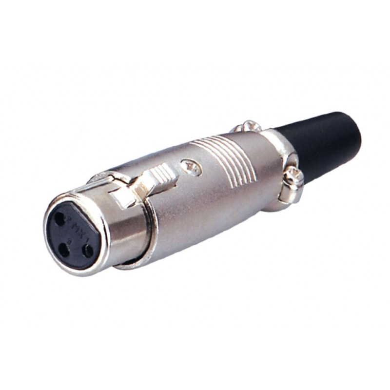 MX MX-386, 3 PIN XLR FEMALE MIC CONNECTOR IDEAL XLR CABLE, 3 PIN MICROPHONE CABLE 