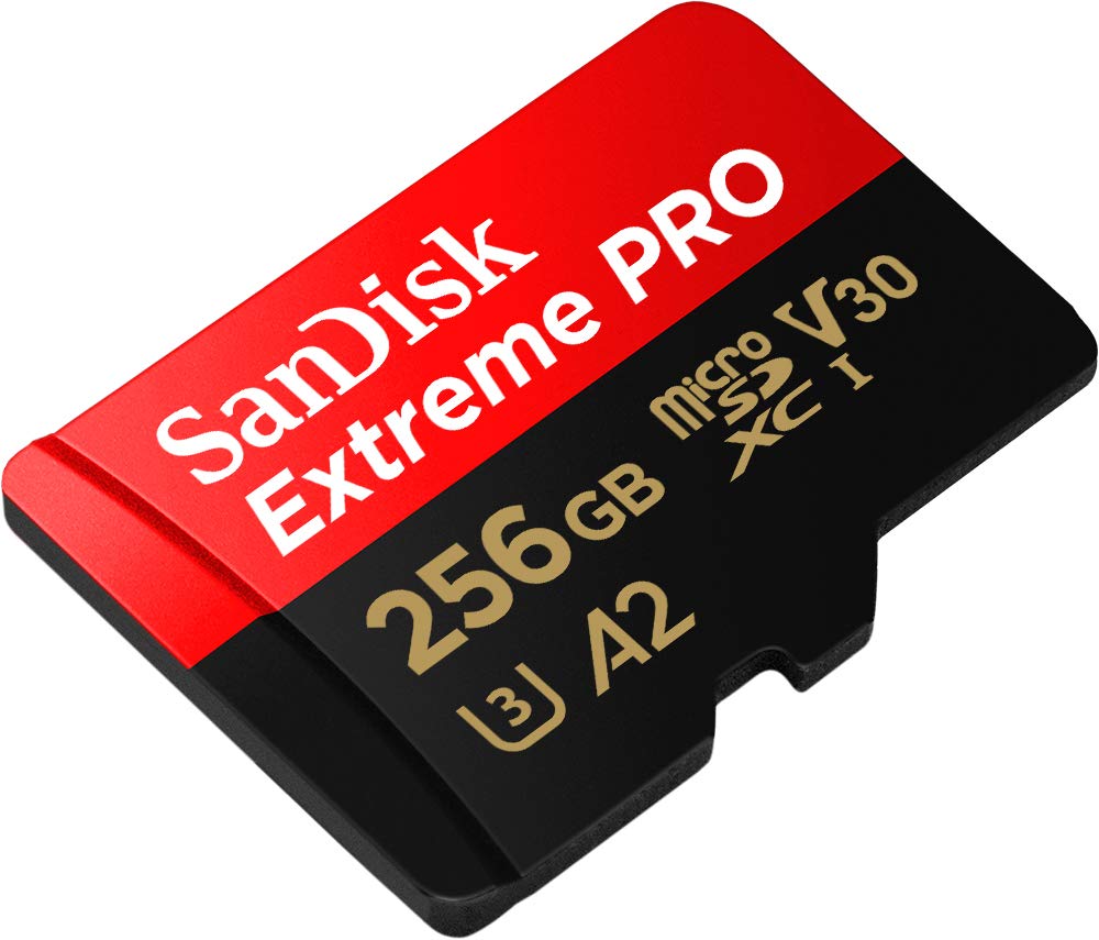 SanDisk Extreme Pro 256GB microSDXC UHS-I Memory Card