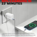 Honeywell Zest PD30W Charger with Type C PD 3.0, Ultra-Fast Charging Compatible with All Smartphones, Tablets, Power Banks, Smartwatch- White