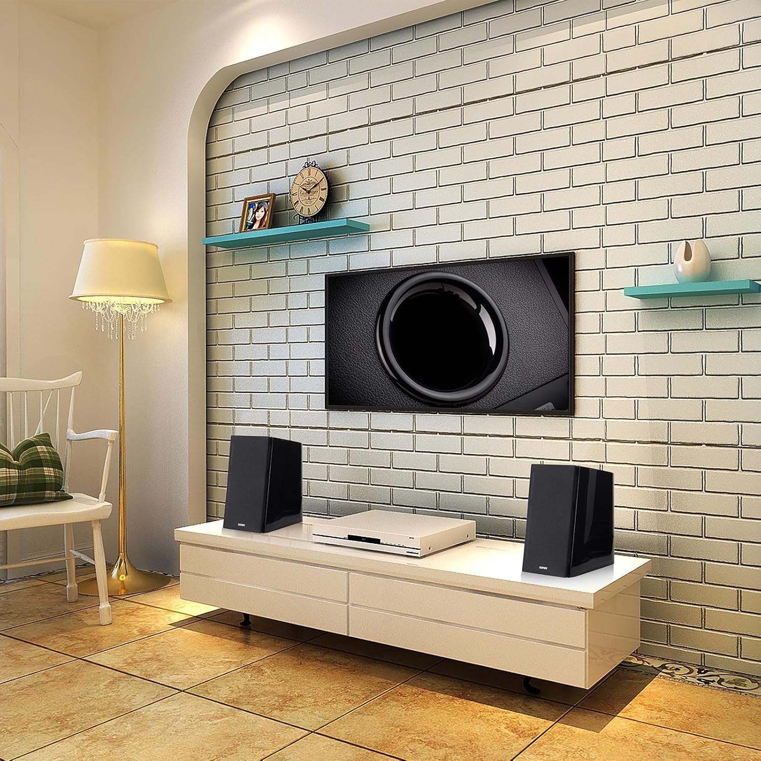 Edifier R2000DB Powered Bluetooth Bookshelf Speakers- Black