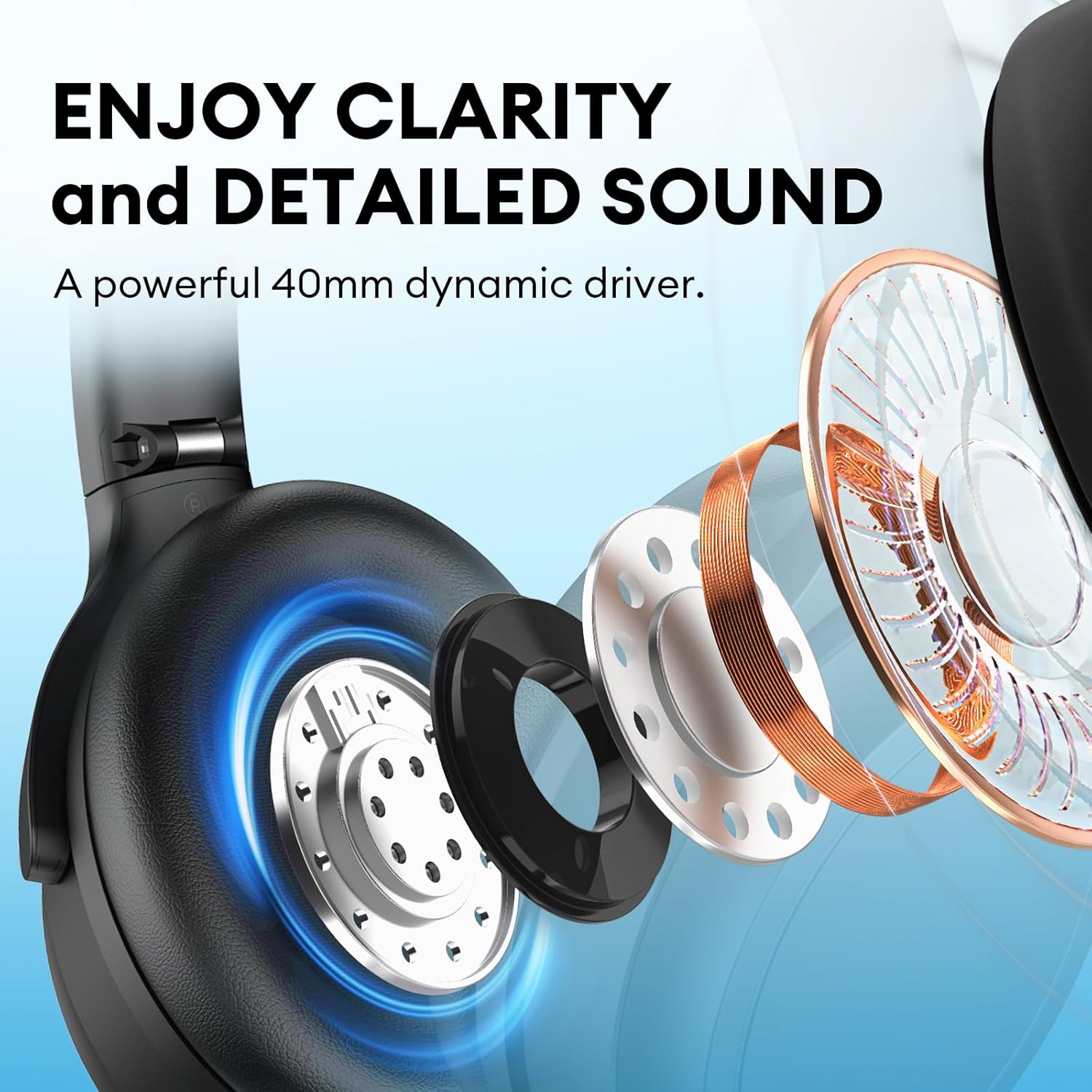 Edifier WH700NB Active Noise Cancelling Wireless Headphones, 68H Playtime, Ai Call Noise Cancellation, Dual Device Connection, Fast Charge, Bluetooth 5.3 - Black