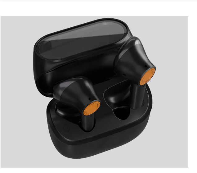 Walta Elite Dome 121 TWS Earbuds Quick pairing Supports Low latency 40 Hour playtime, ENC- Black