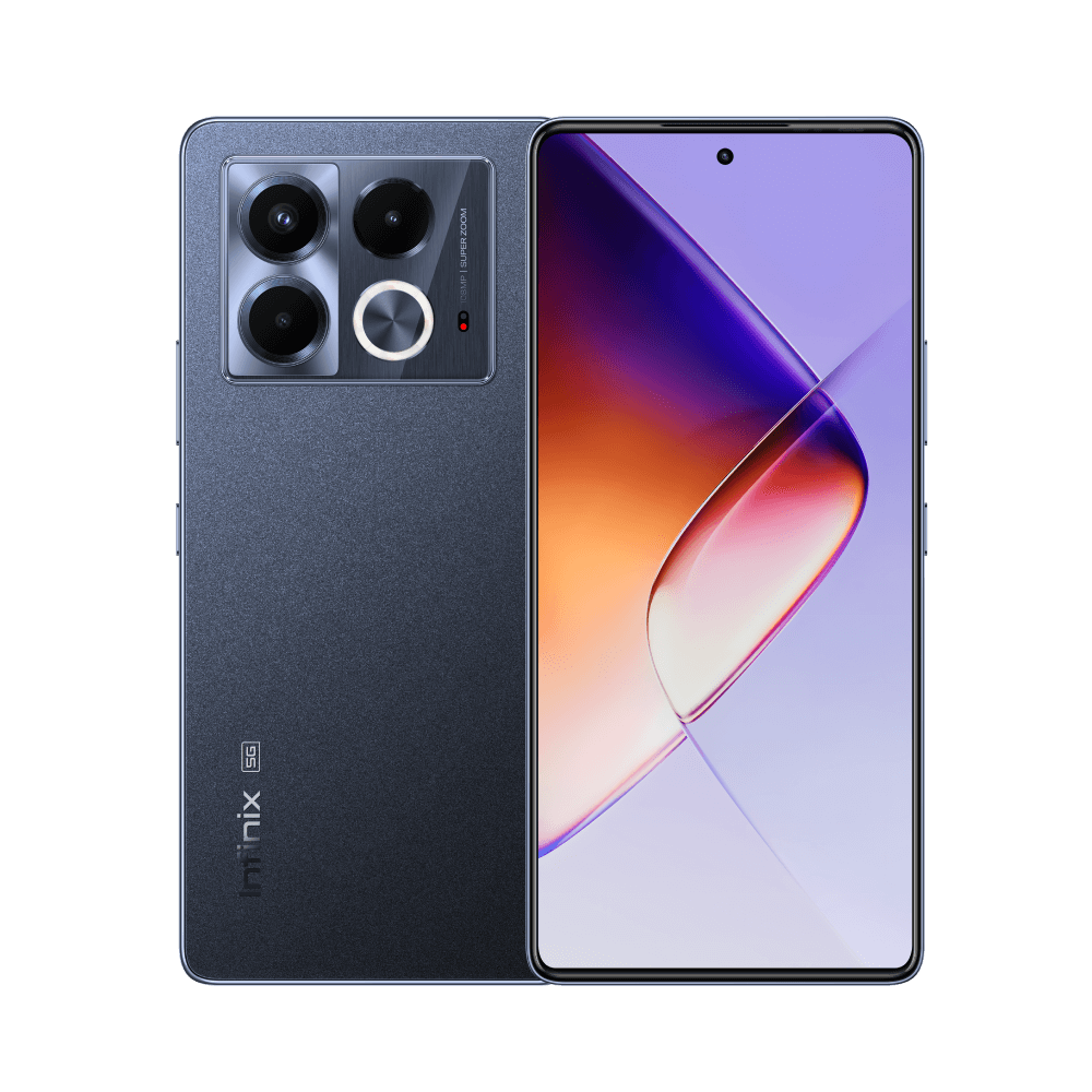 Infinix Note 40 5G X6852 Smart Phone- Obsidian Black  (256 GB) (8 GB RAM), 6.78-inch AMOLED display