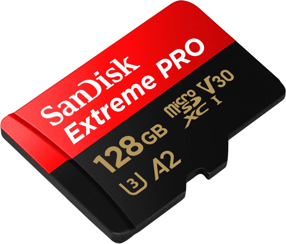 SanDisk Extreme Pro 128GB microSDXC UHS-I Memory Card