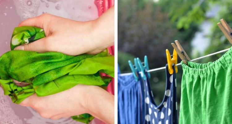 dar vida às roupas com sal