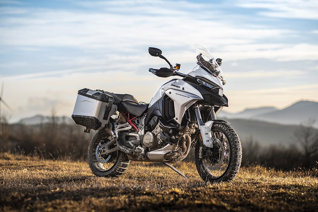 Ducati Multistrada V4: a new colour, electronic updates..