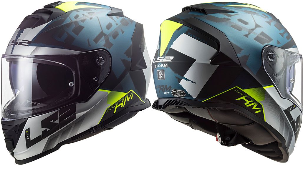 Storming graphics from LS2 Helmets