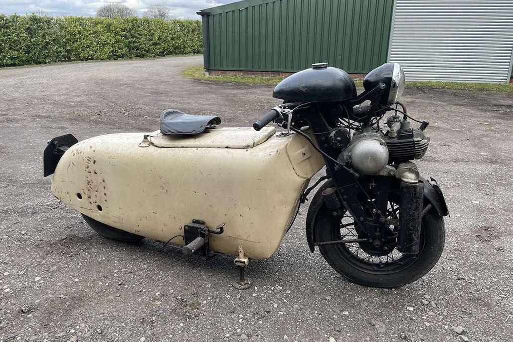 Motorcycle Delivery Van That Failed To Deliver