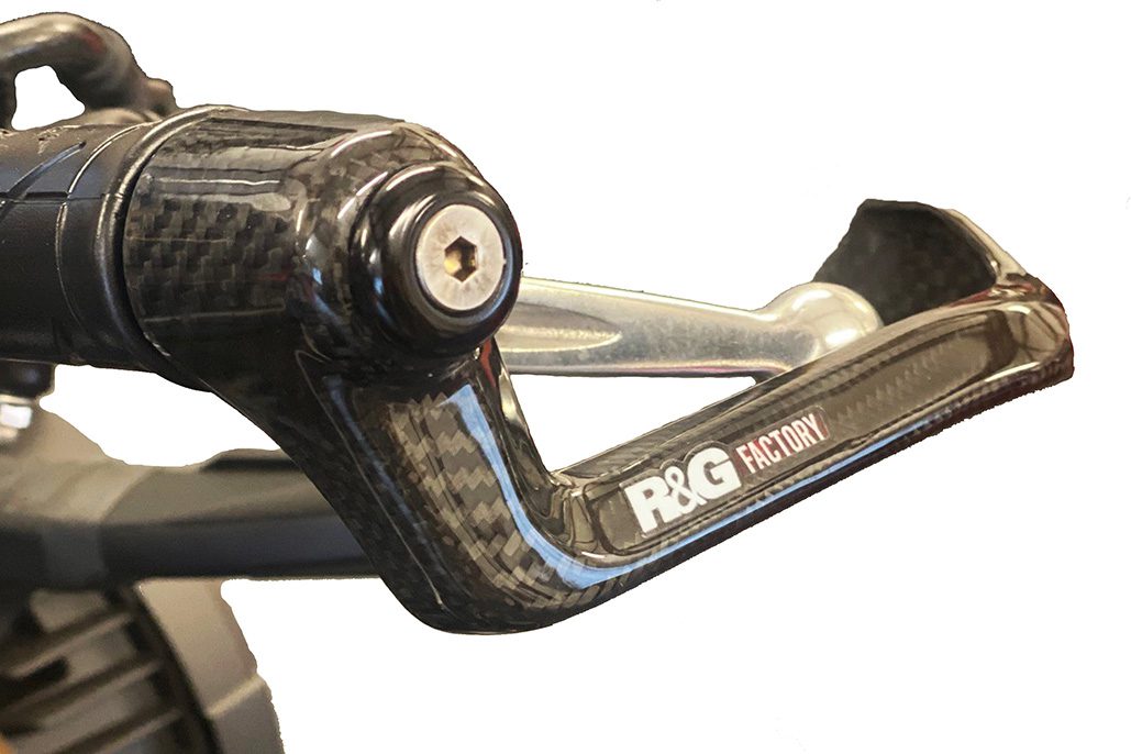 R&G Factory Carbon Fibre Lever Defenders Now Approved By BSB