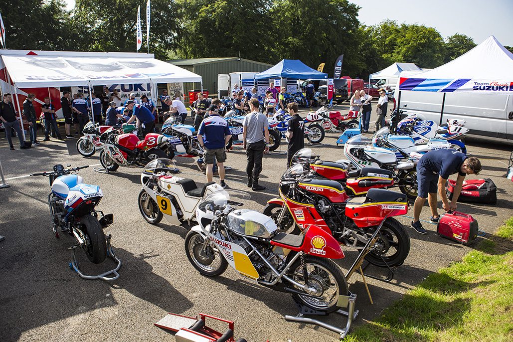 Suzuki Live set for Cadwell Park