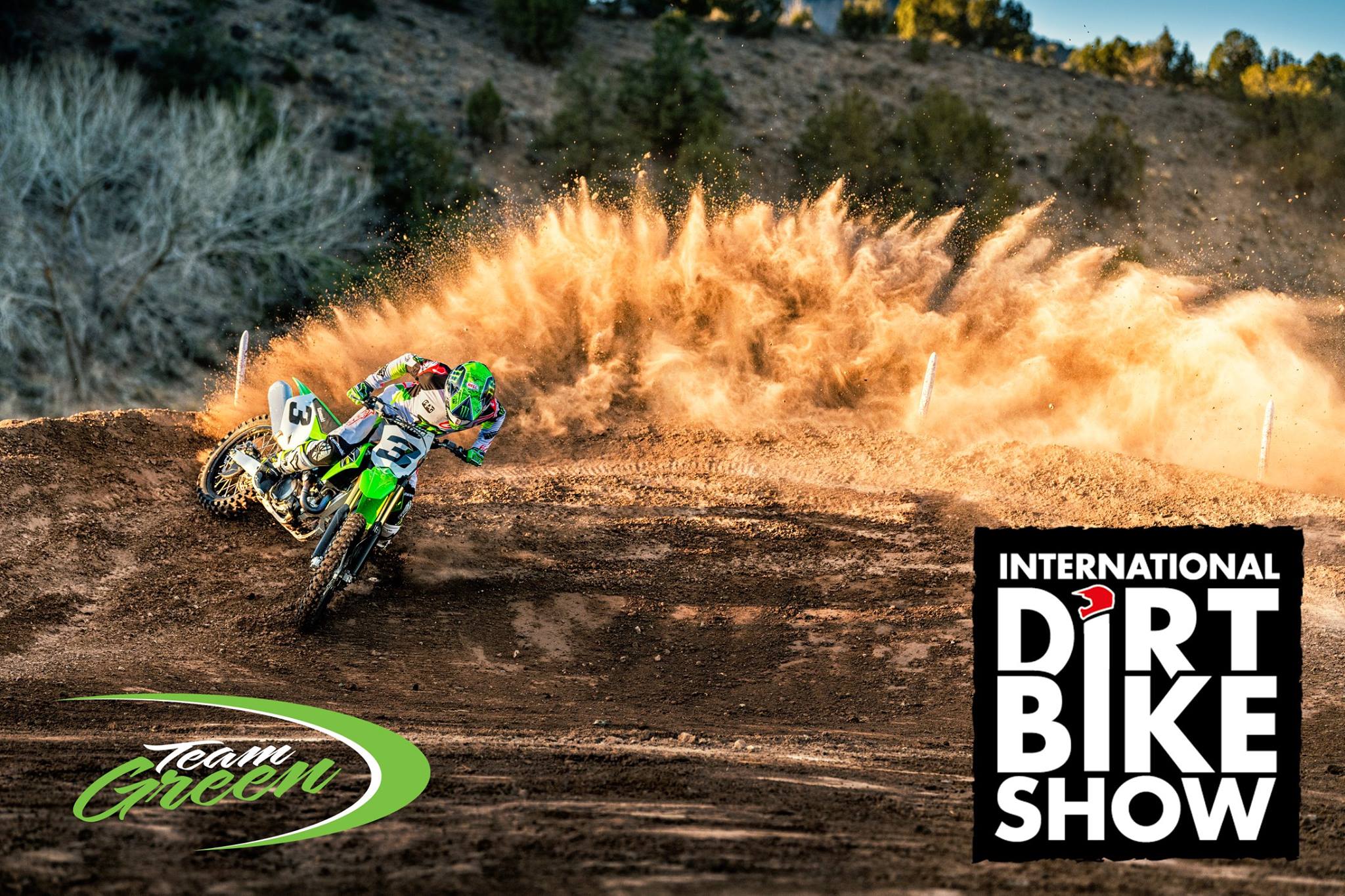 Kawasaki Motors UK and Team Green to exhibit at 2019 International Dirt Bike Show