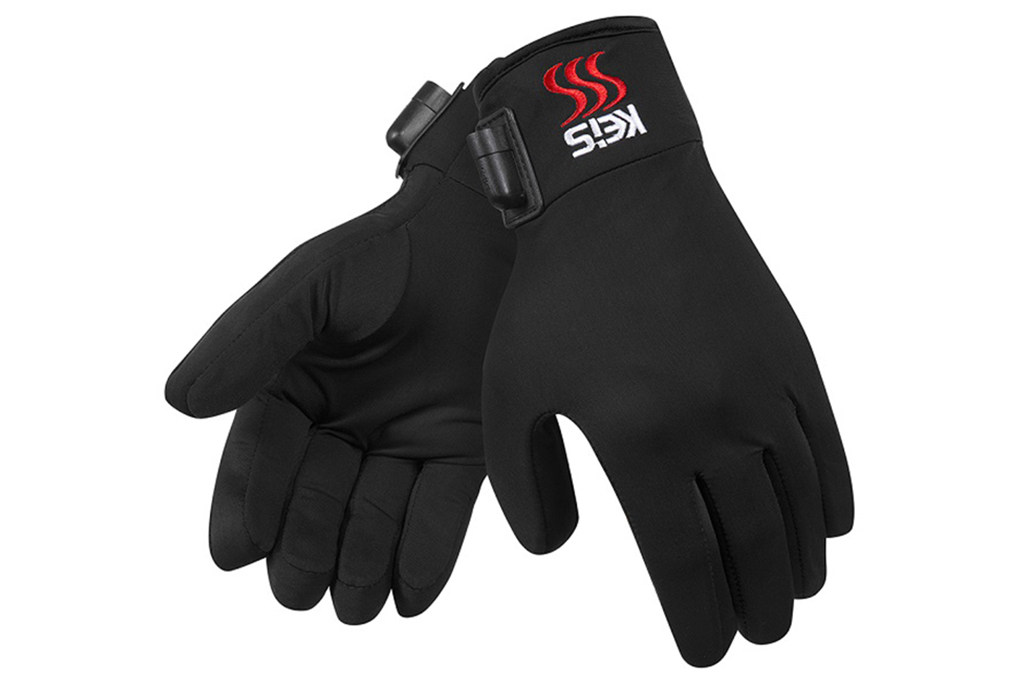 No more cold finger with Keis heated inner gloves