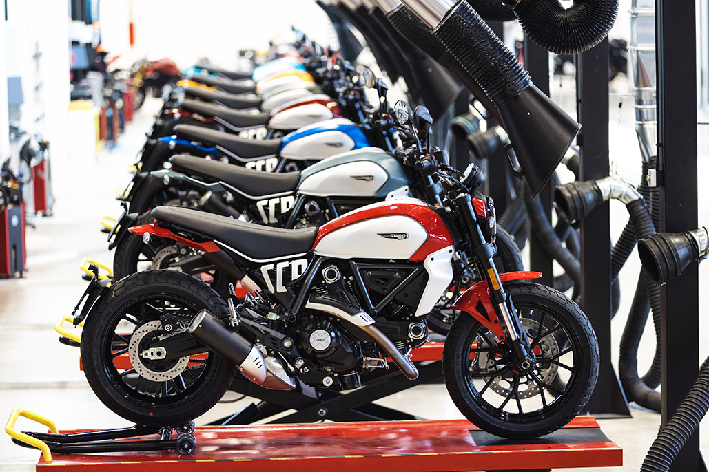 Production of the new Ducati Scrambler begins