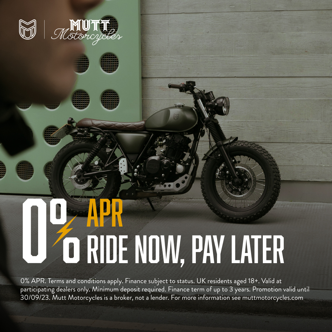 Mutt Motorcycles Launches First Ever UK-wide Promotions