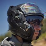 New LS2 composite flip-front helmet