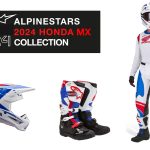 Alpinestars Launches The 2024 MX Honda Gear