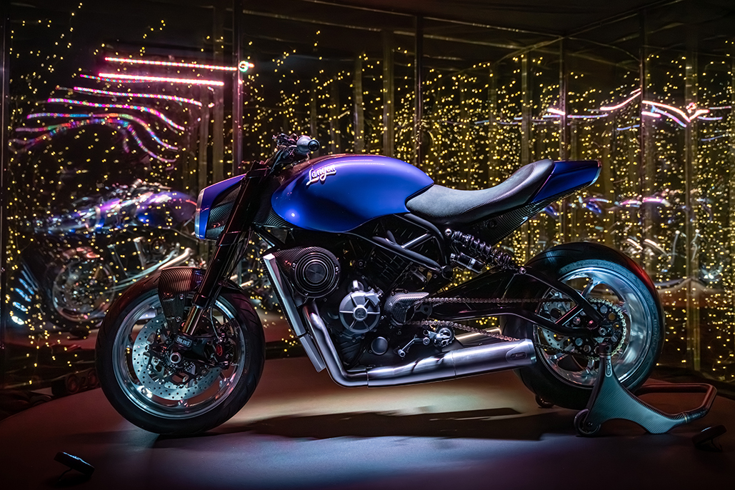 The new Langen LightSpeed steals the show at Motorcycle Live