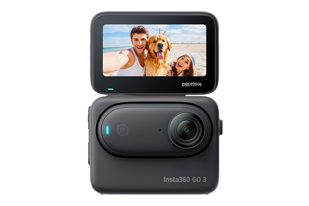 Insta360’s Tiny Vlogging Camera GO 3 Now Available in Midnight Black