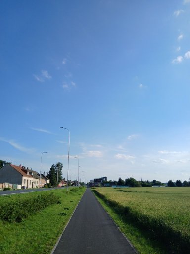 Od Pevnosti směrem do Olomouce