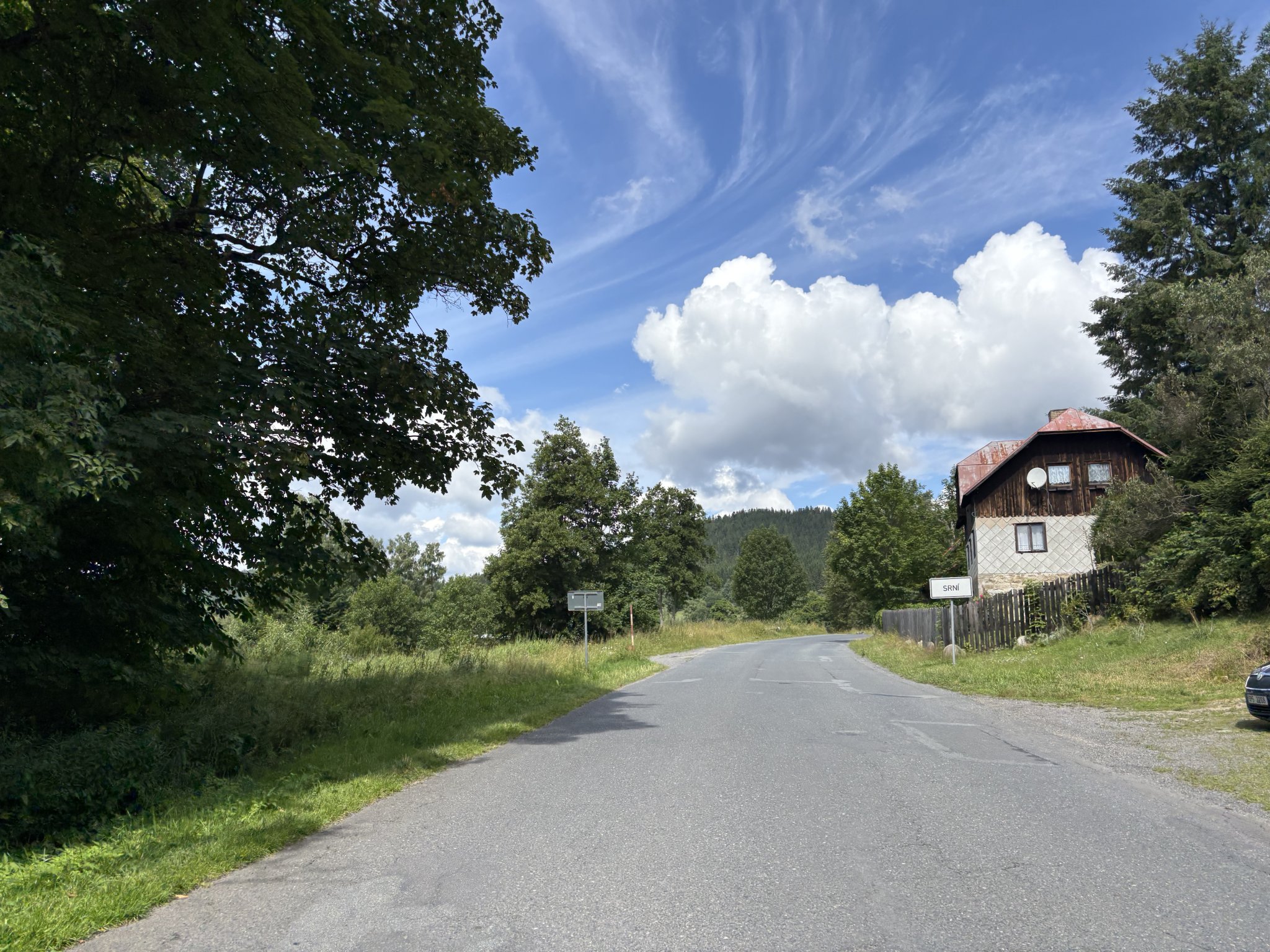 Srní - obec Modrava